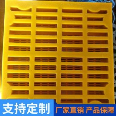廠家定做各種聚氨酯篩網 條縫篩板 礦篩網 篩板